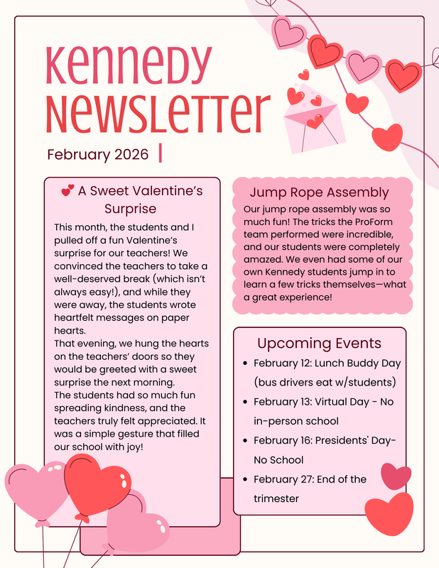 February Newsletter
