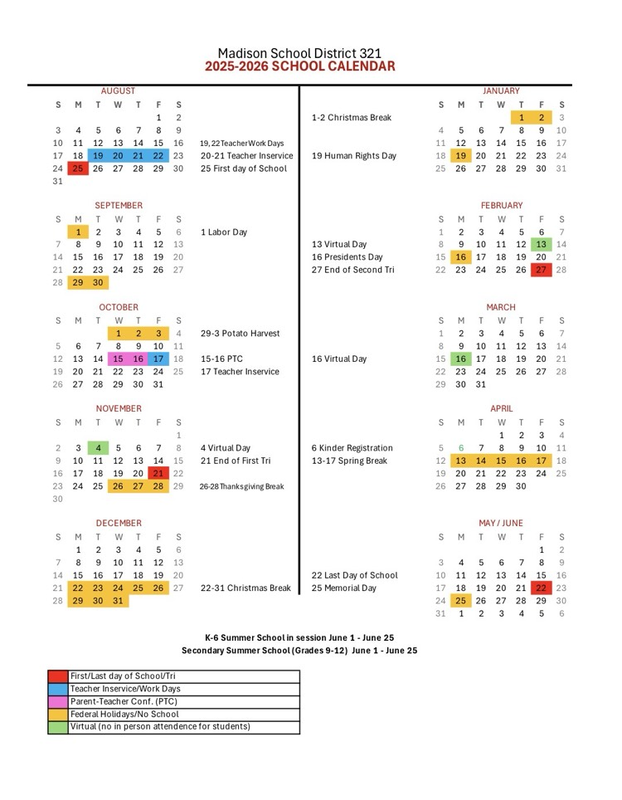 2025-26 Calendar