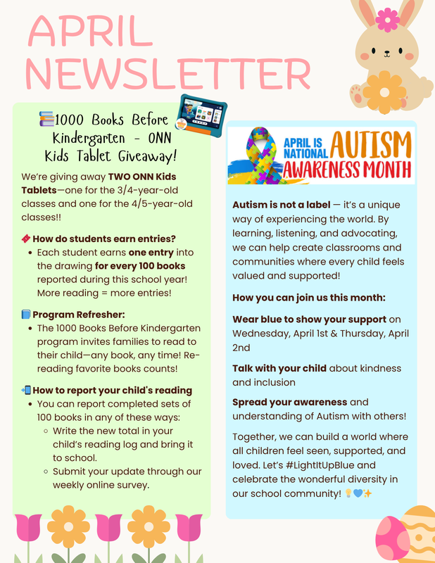April Newsletter
