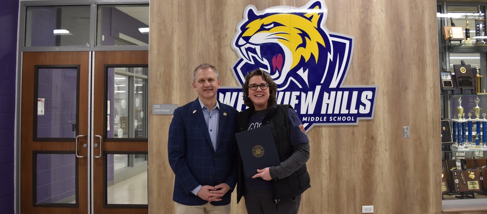 Congressman and teacher