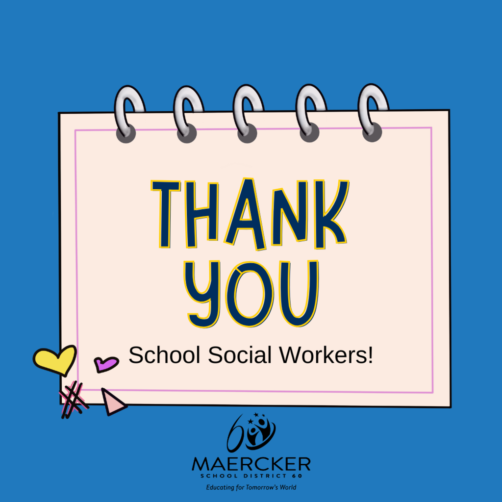 Thank you school social workers