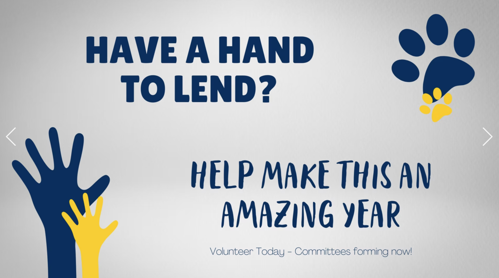 Have a hand to lend? help make this an amazing year. Volunteer today - committees forming now!