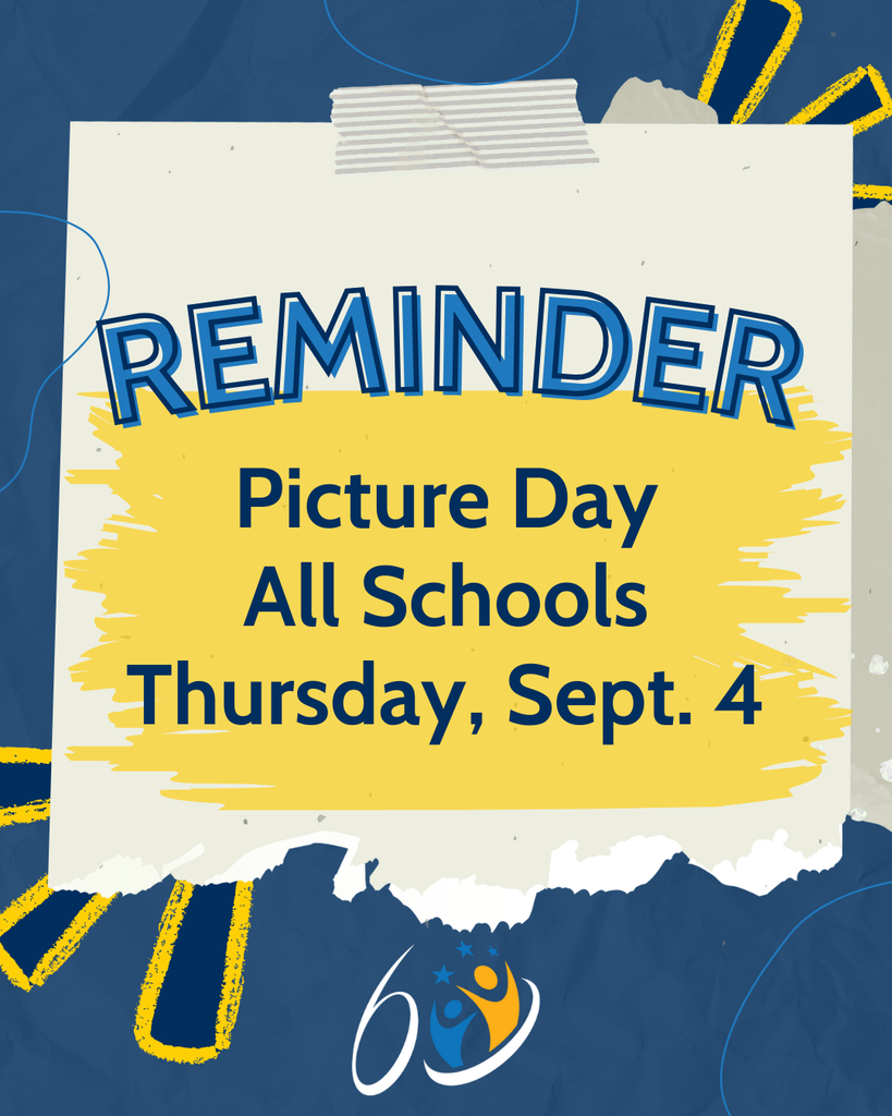 Reminder picture day thursday Sept. 4
