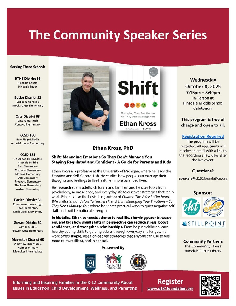Speaker series flyer