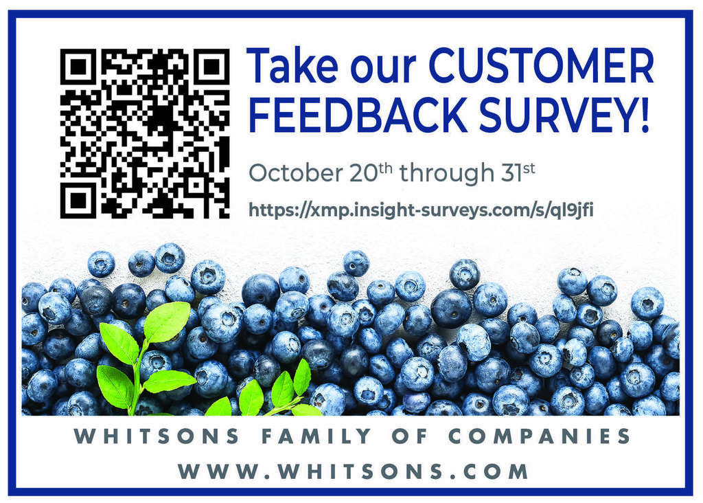 Take our customer feedback survey - Whitsons Family of Companies