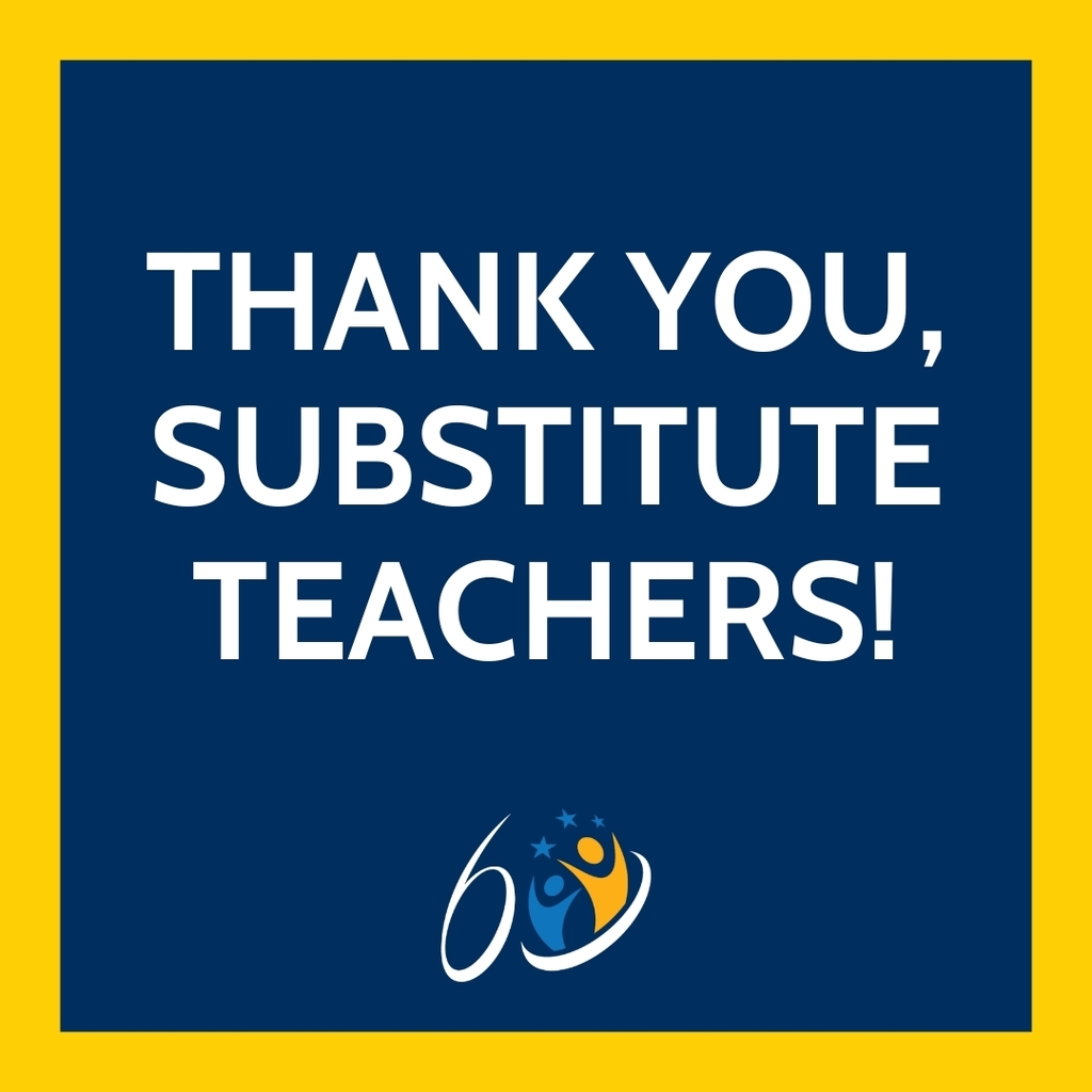 Thank you, substitute teachers!
