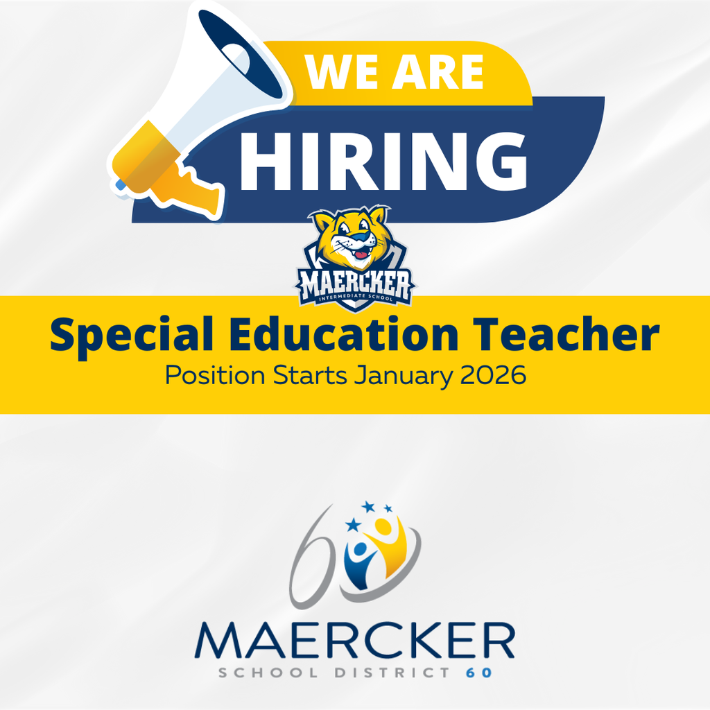 We are hiring a special education teacher - position starts january 2026