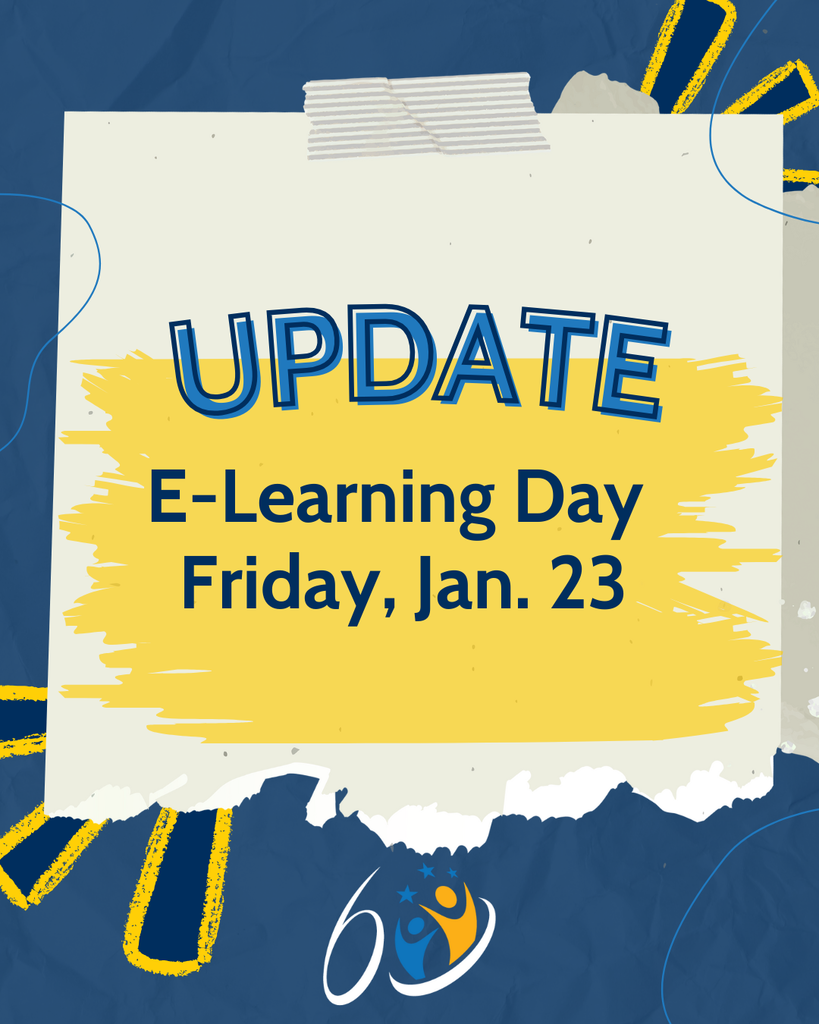 Update E learning day friday Jan 23