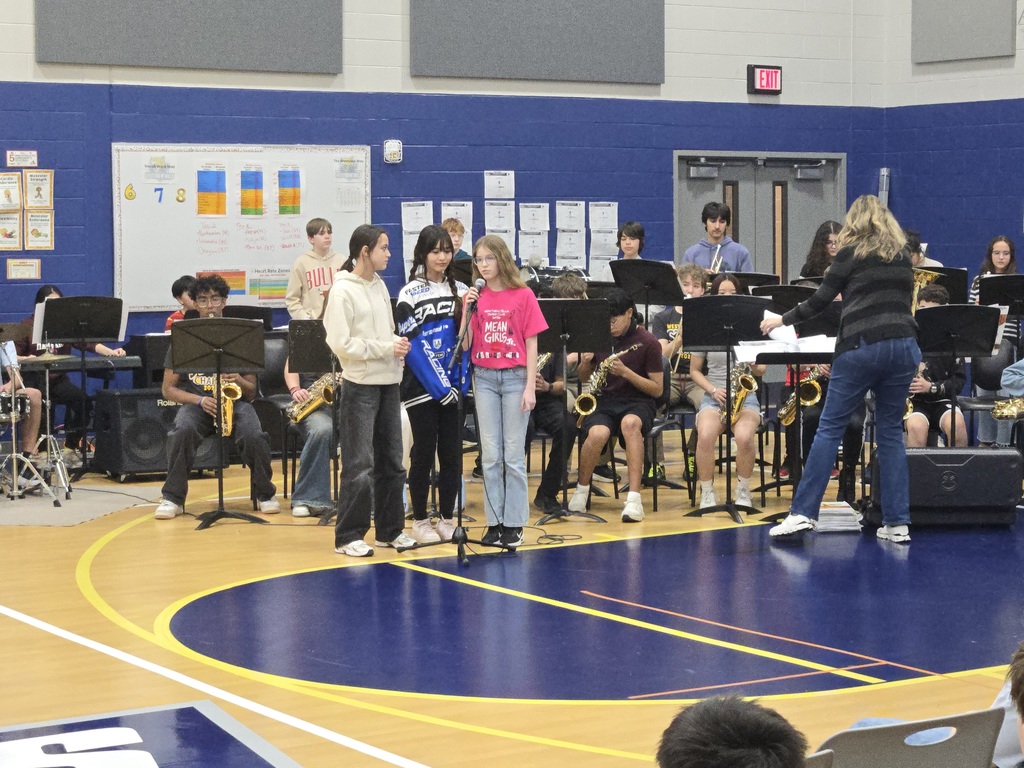 Jazz Band at assembly