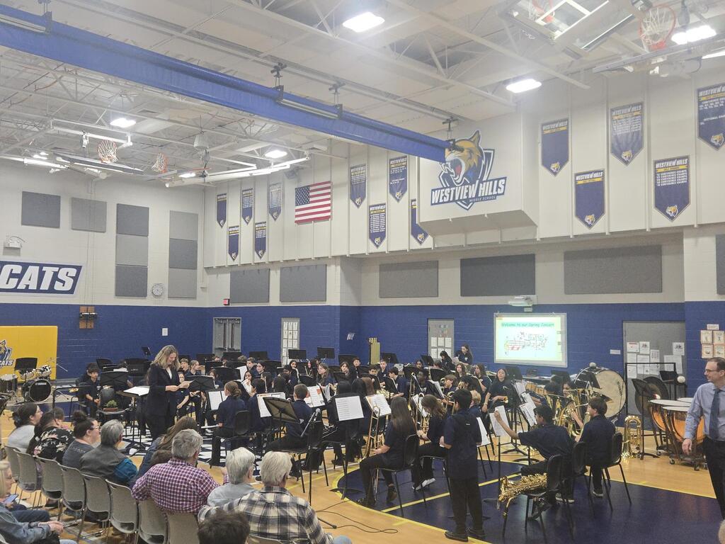 The Gold Band performs