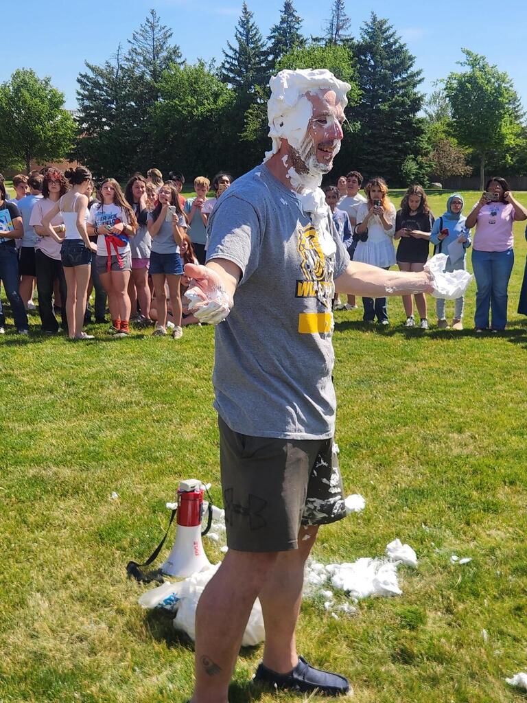 Pie in the face