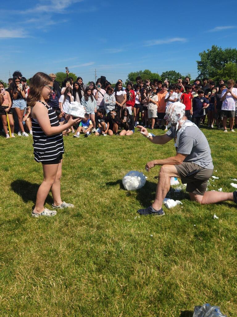 Pie in the face