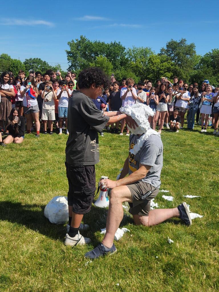Pie in the face