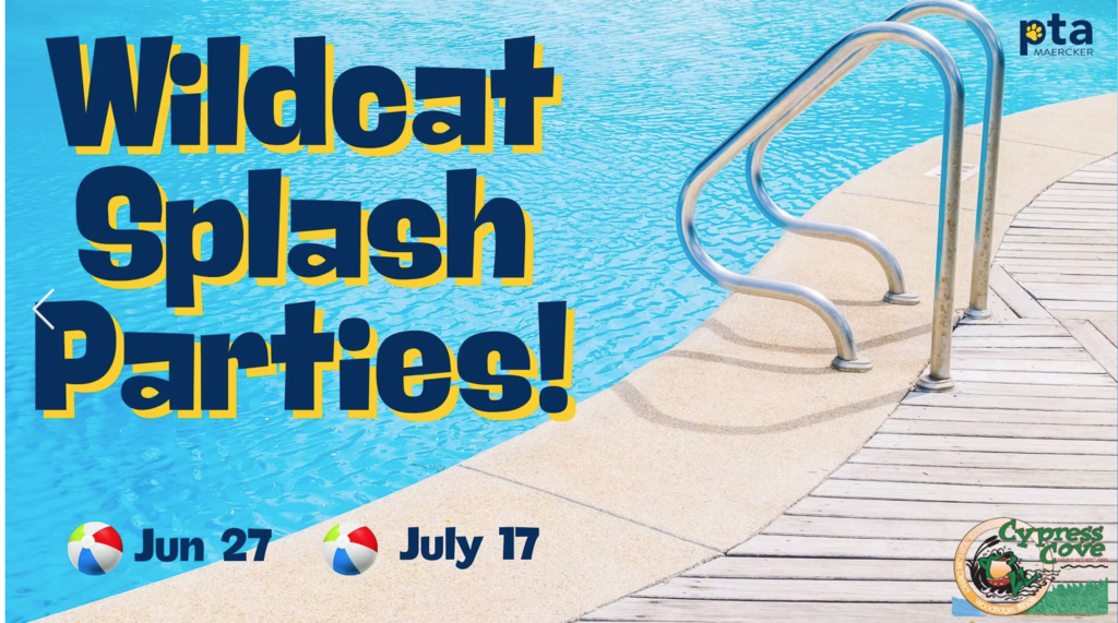 Wildcat Slash Parties June 17 and July 17