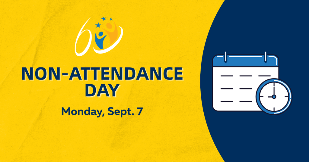 Non-attendance day Monday, Sept. 7