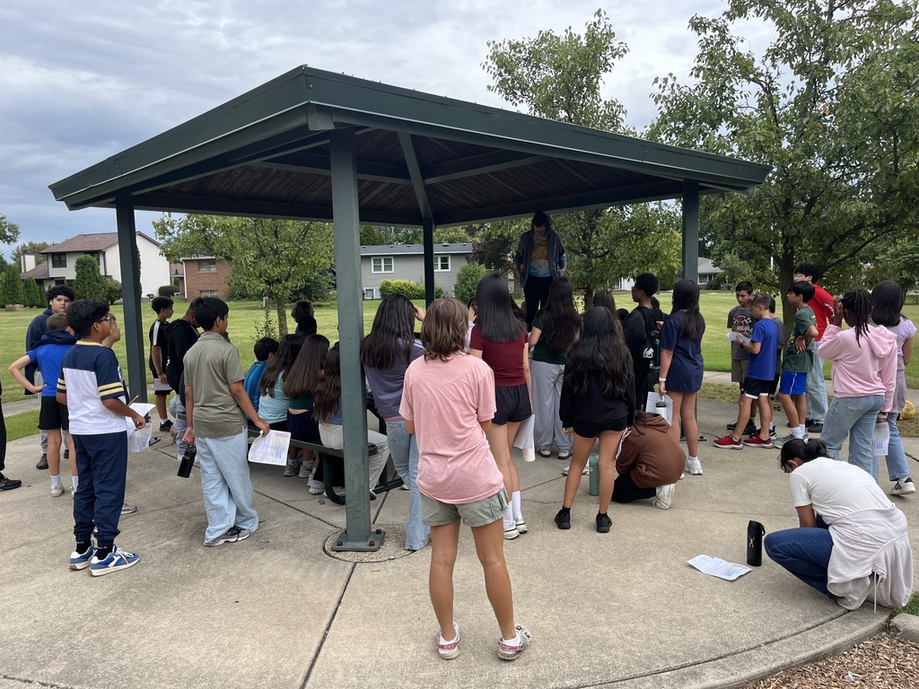 7th grade at the park