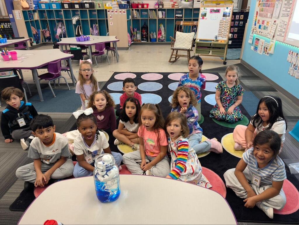 class watching weather experiment