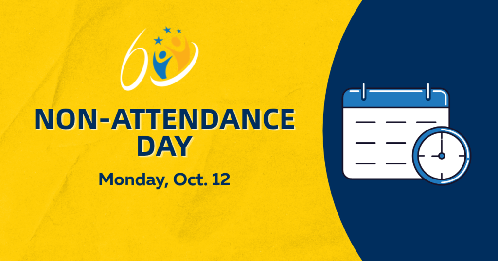 non-attendance day, monday, oct. 12