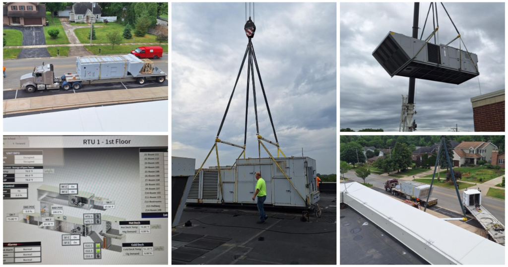 facilities projects over summer months