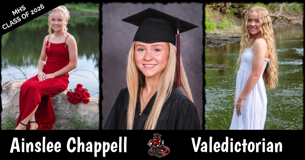 Valedictorian Announcement