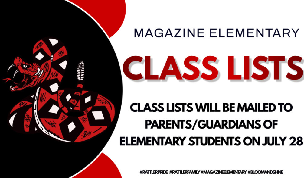 Class list announcements