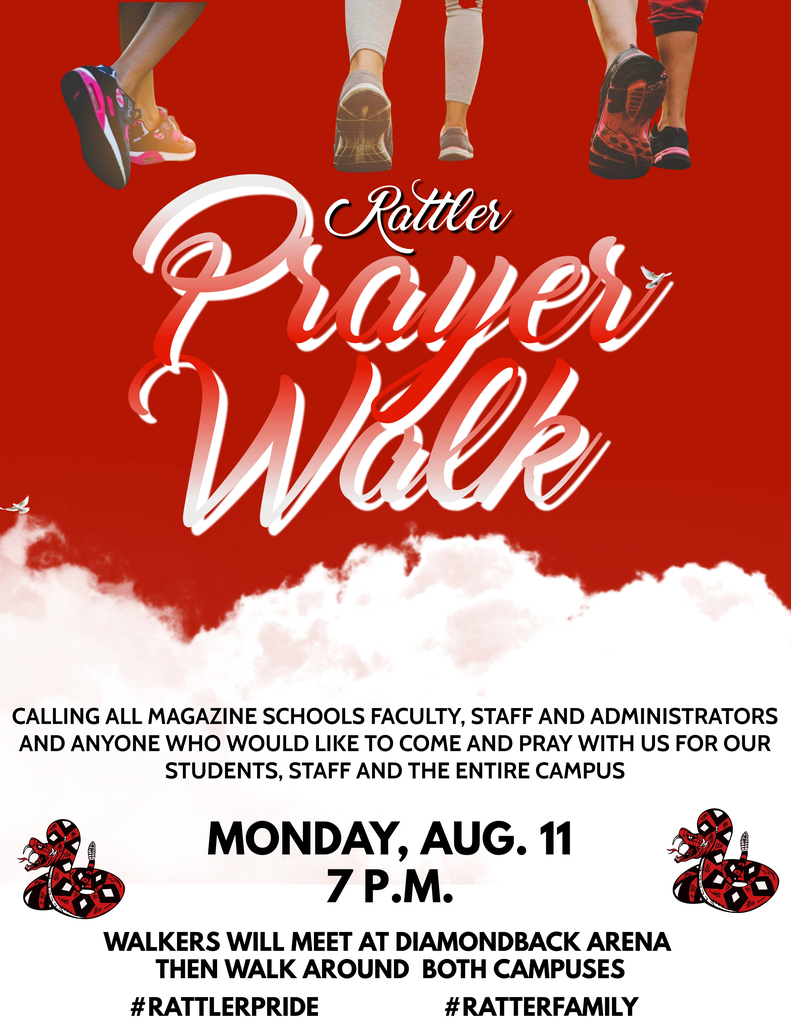 Prayer Walk Reminder