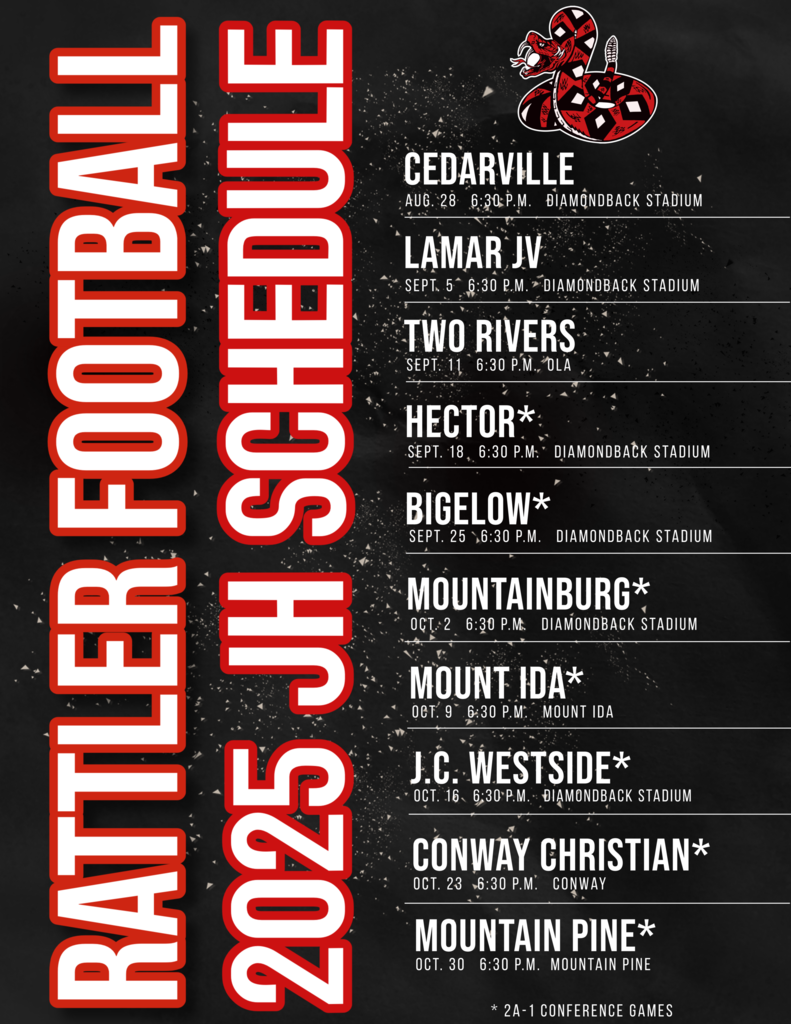 Junior High Football Schedule