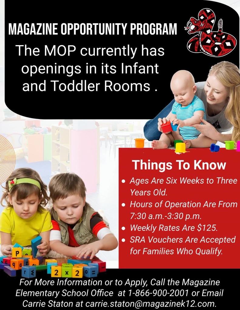 Infant and Toddler Room Openings