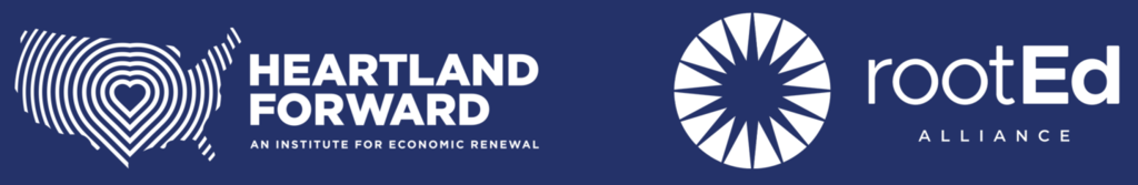 Heartland Forward and RootEd logos