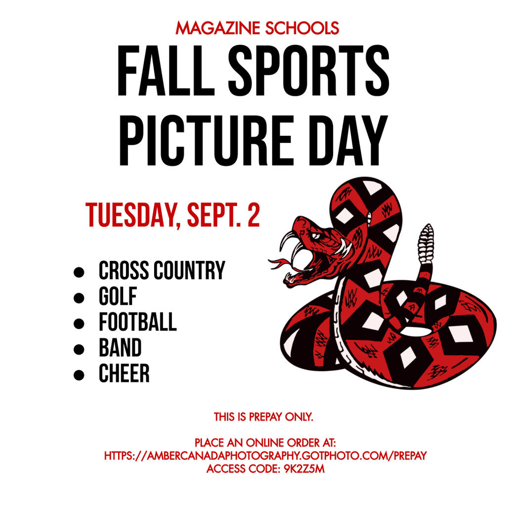 Fall Sports Picture Day