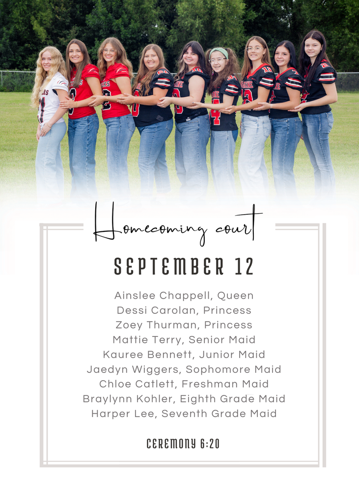 Homecoming Court picture