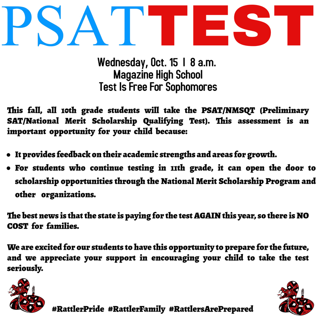 PSAT Test Opportunity