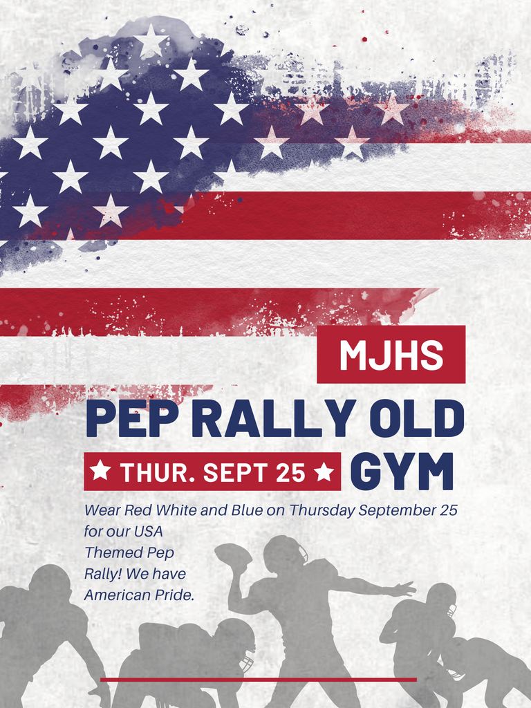 Red, White, Blue Pep Rally