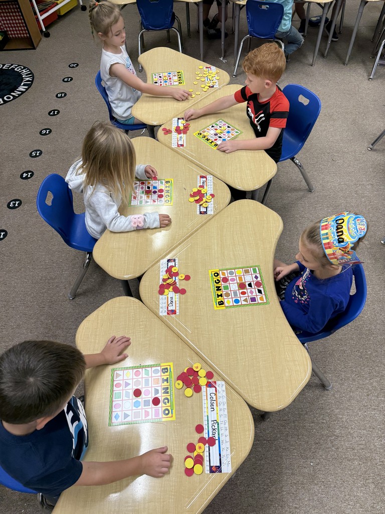 Shapes-Colors Bingo