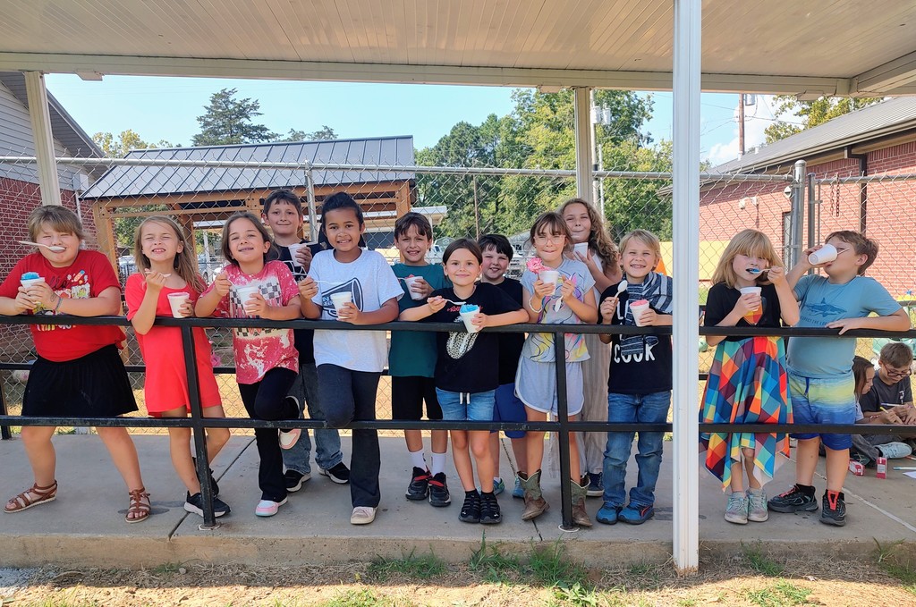 Good Attendance snow cones award