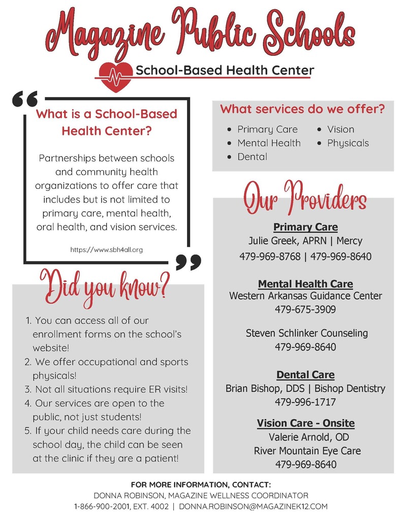 SBHC Information