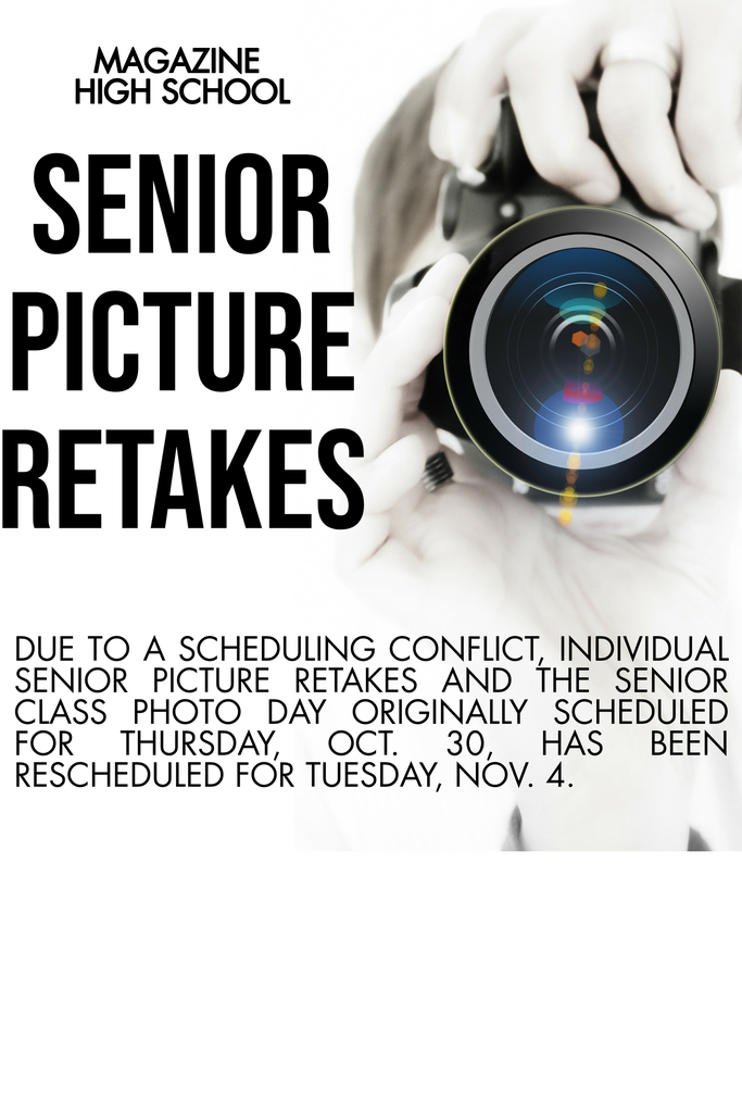 Senior Retakes Reminder