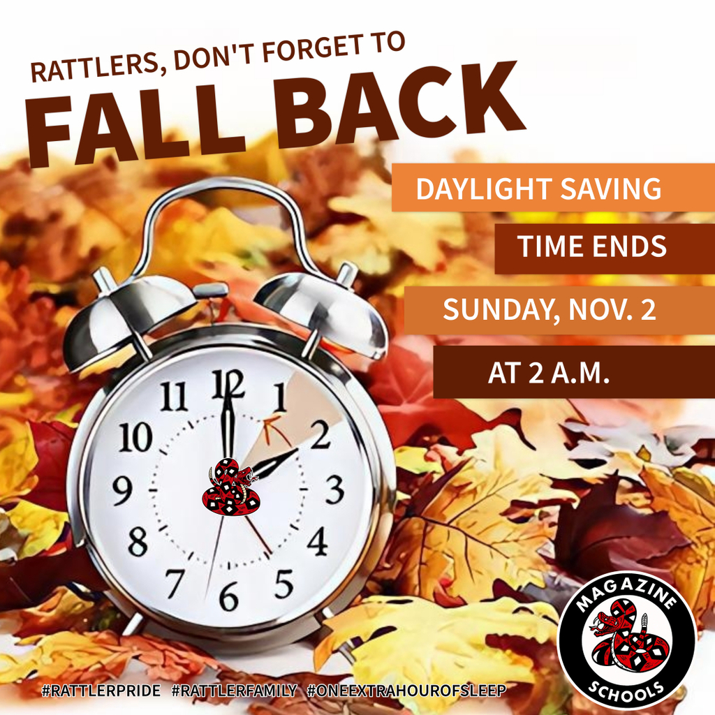 Daylight Savings Time Ends Reminder