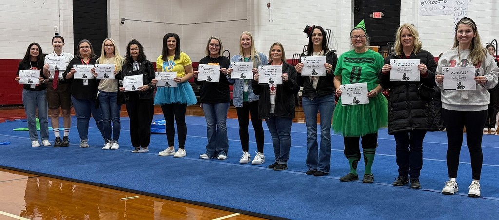 Faculty and Staff with Perfect Attendance