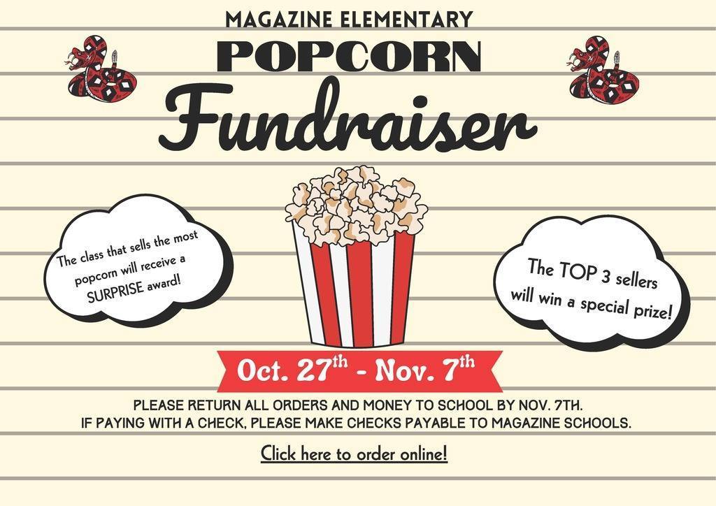 Popcorn Fundraiser
