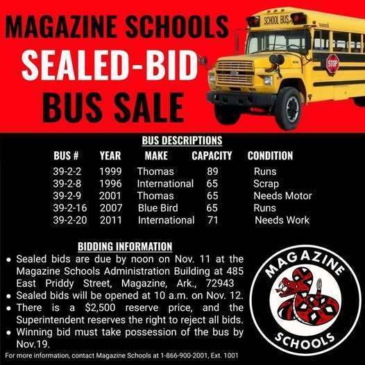 Sealed-Bid Bus Auction