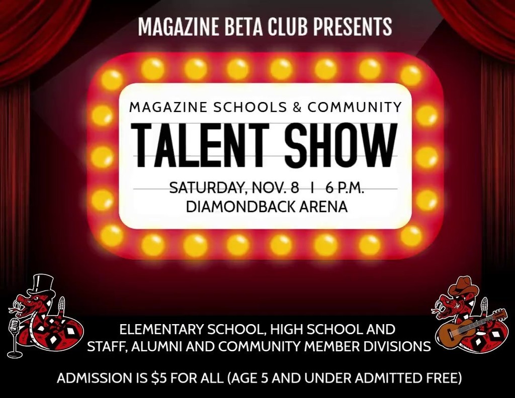 Talent Show Reminder