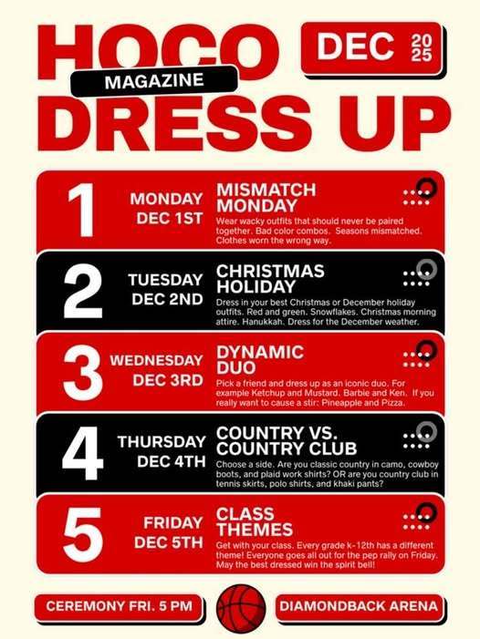 HOCO Dress Up Days