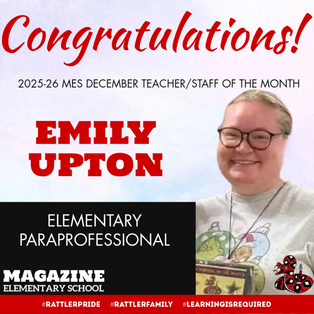 Emily Upton MES Teacher-Staff of the Month