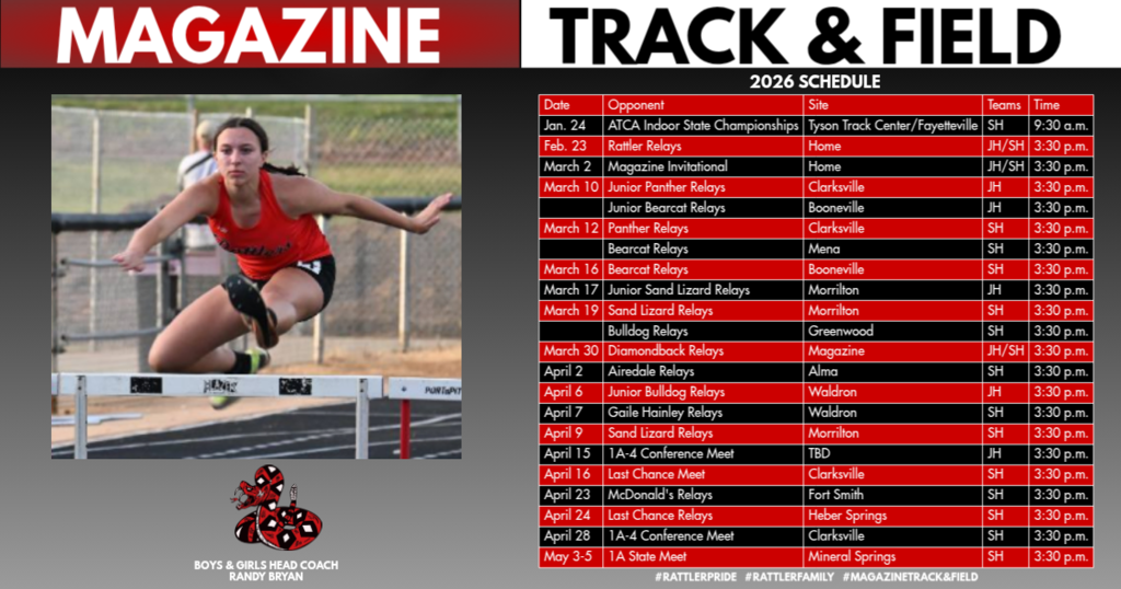 Track and Field Schedule