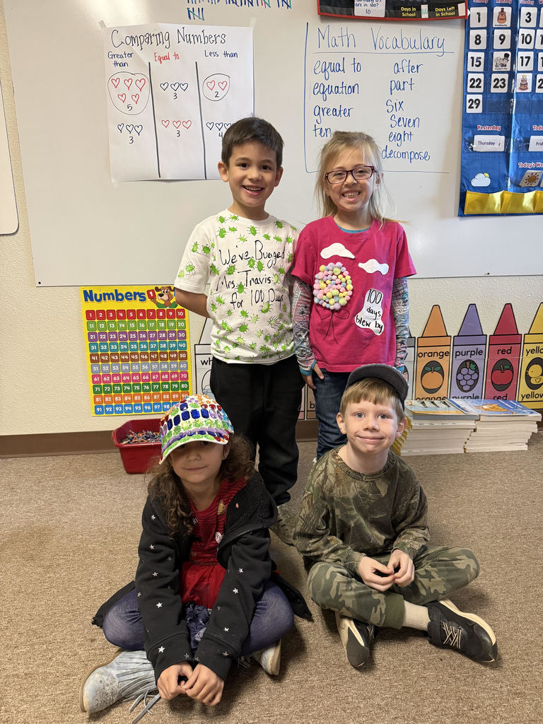100th Day of School T-shiret and Hat project
