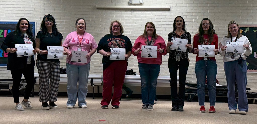 Teacher/Staff Perfect Attendance