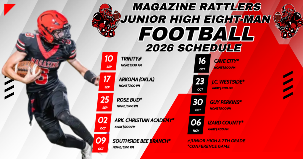 Junior High Football Schedule