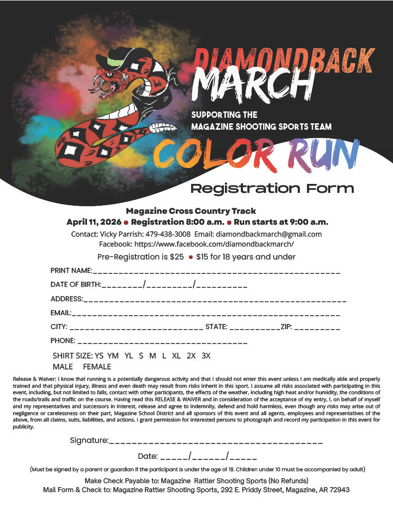 Diamondback March Color Run