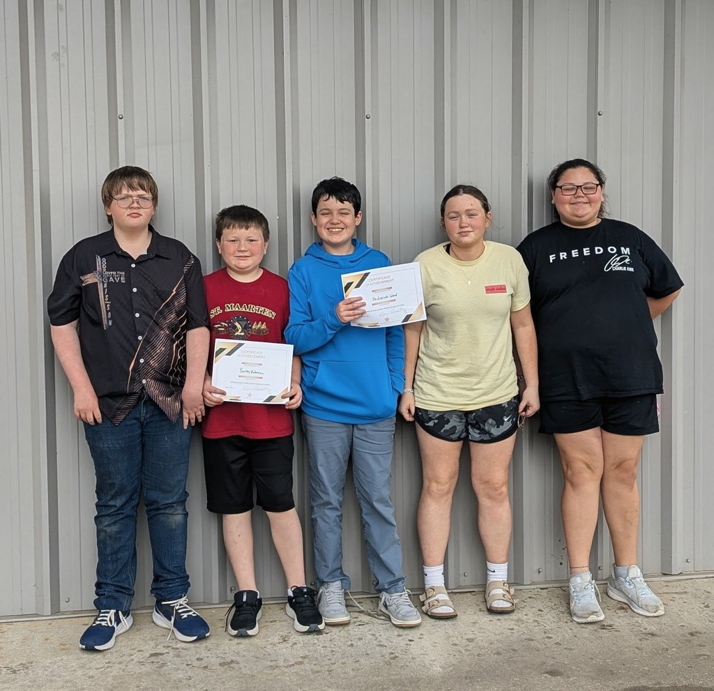 Sixth Grade Quiz Bowl Team